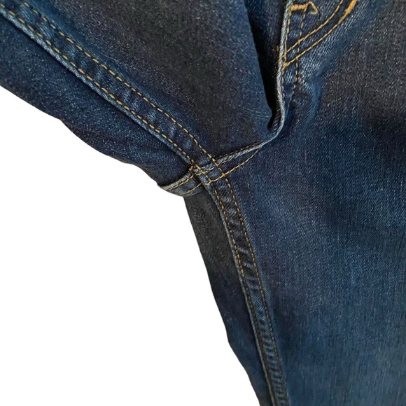 H&M Mama Womens Maternity Blue Jeans Size 8 Slim High Rib With‎ Stomach Support - Picture 4 of 10